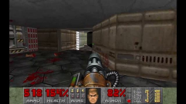 Doom 1 E1M2 (Project Brutality) смотреть онлайн