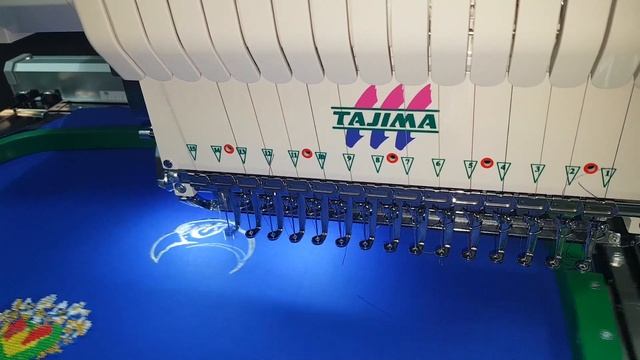 Вышивальная машина Tajima TMBP 1501 смотреть онлайн