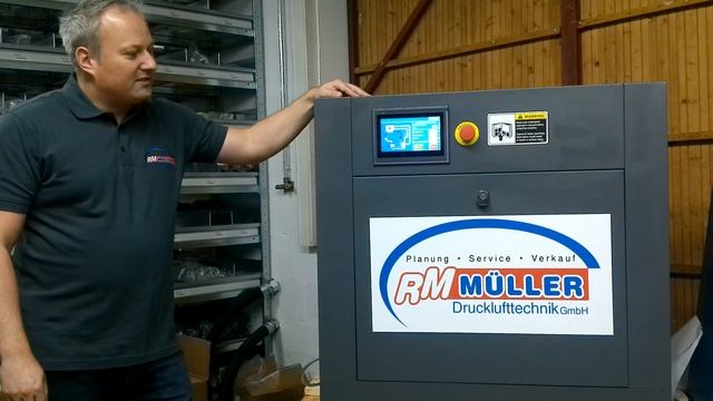 Vorstellung eines RM 7 VSD Schraubenkompressor смотреть онлайн