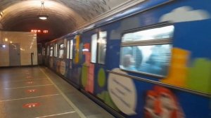Именной поезд «Безопасность детства» отправляется со станции Курская