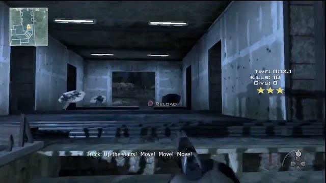 Modern Warfare 3 | Spec Ops | Stay Sharp (Obstacle Course)| Time 23.2 | смотреть онлайн