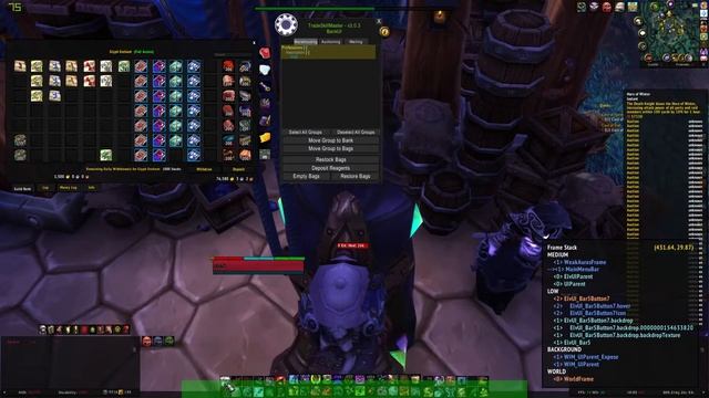 World of Warcraft Guild bank tooltip problem TSM+ElvUI смотреть онлайн