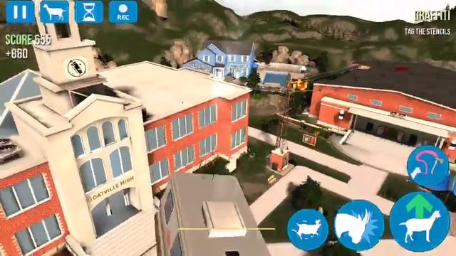 Goat Simulator - Goatville High - How to unlock Stoned Goat смотреть онлайн