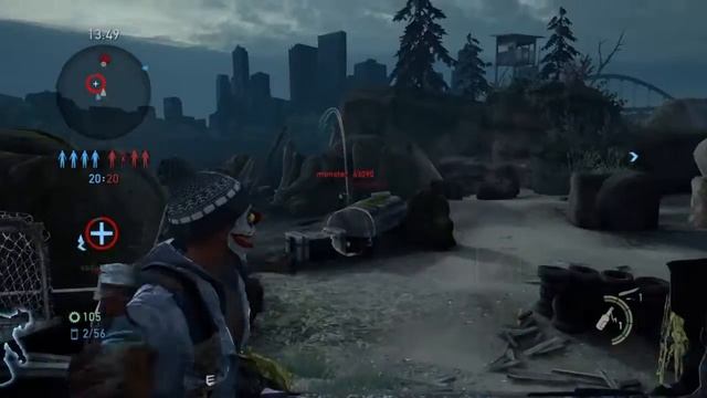 The Last of Us -Epic throw with Molotov #Killed 3 смотреть онлайн