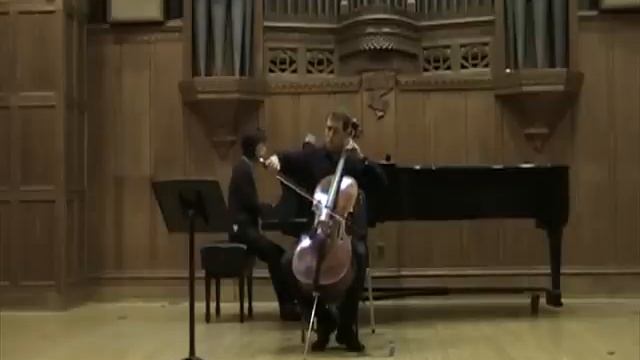 MARLOS NOBRE, Poema III for cello & piano, Thomas Mesa cello смотреть онлайн