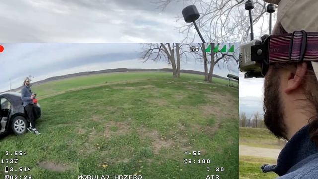 Happymodel Mobula7 HDZero - Digital HD FPV Whoop Outdoor Flight Review