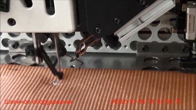 Автоматическая швейная машина программируемой строчки с обрезкой нити для сверхтяжелых материалов смотреть онлайн