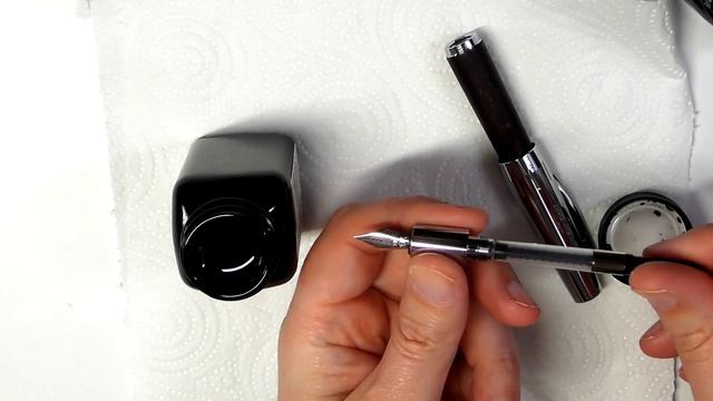 Faber Castell Emotion Fountain Pen  Stained Pear Wood