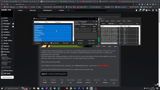 Roblox Account Manager How To Join the same public server using multiple accounts смотреть онлайн