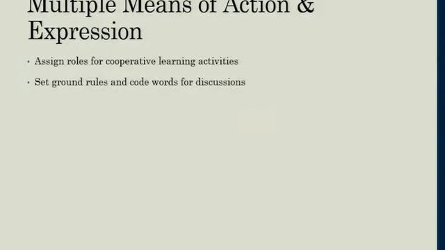 Part 2 Of Universal Design For Learning With Dr. Whitney Rapp