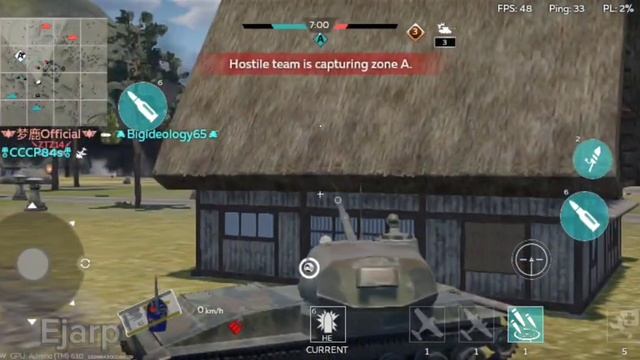 Camp and HE shell???? | Object 120 Gameplay | WarThunderMobile смотреть онлайн