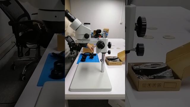 Eakins Trinocular Stereo Microscope Installation Video