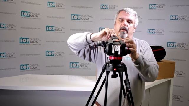 VIDEO TRIPOD MANFROTTO MVH502A 546BK-1 | 66.1