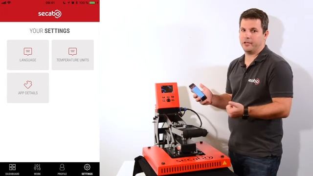 Обзор приложения SMART Transfer для термопрессов Secabo смотреть онлайн