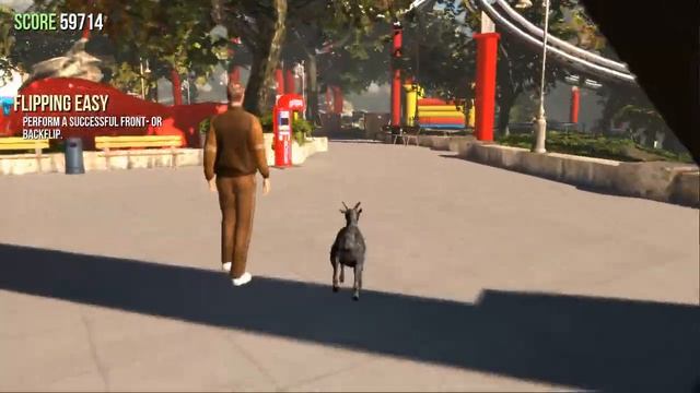 Goat Simulator NEW MAP - All 30 Golden Goat Statue Locations смотреть онлайн