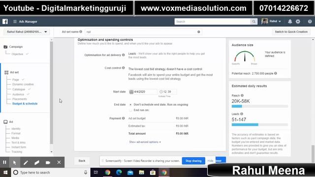 Facebook Lead Generation Ads Campaign Tutorial For Beginners || Hindi смотреть онлайн