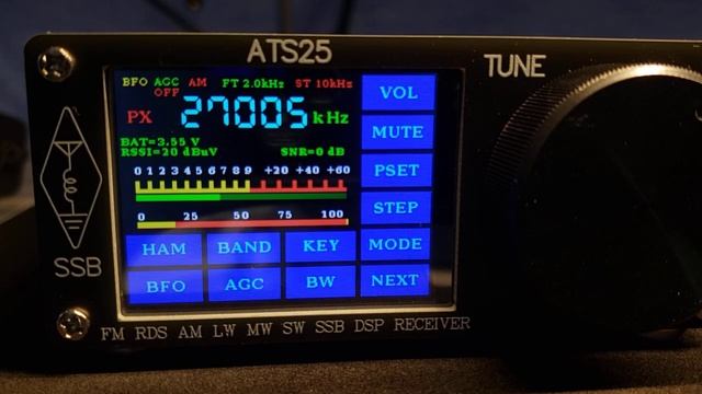 Si4732 ATS-25 CQDX 11meters CB 4CH FCC　CQ　DENMARK　X-RAY　JAPAN　SPORADIC E LAYER