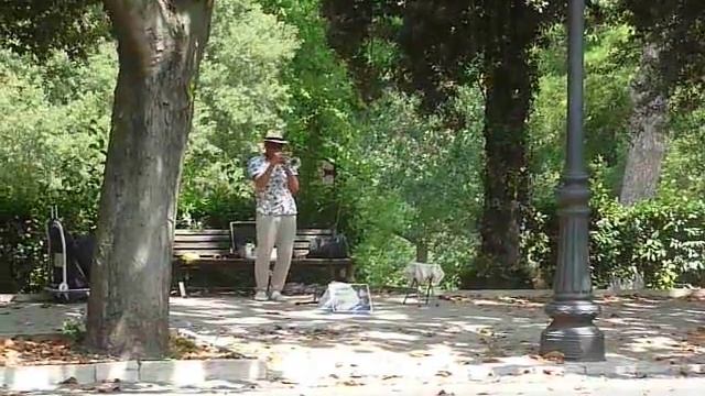 Poledne v rimskych zahradach Pincio (5.7.2016) смотреть онлайн