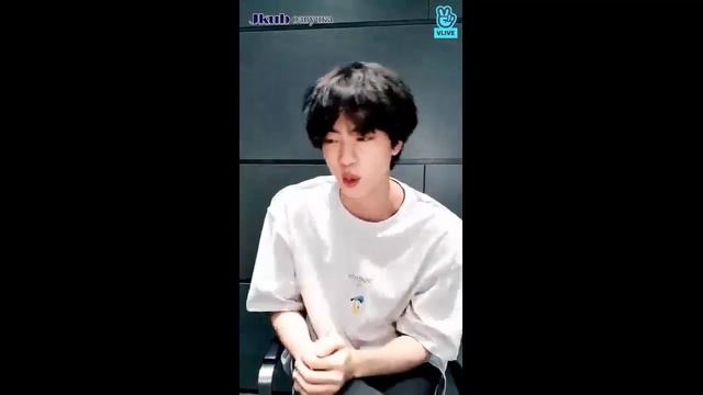 Трансляция Vlive   BTS Eat Jin 2020. 07. 10.