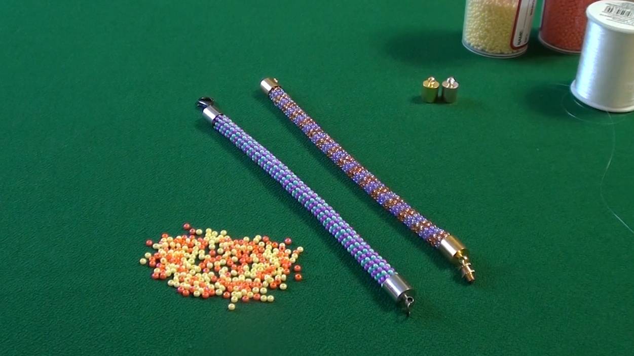 Жгут из бисера иглой мастер класс смотреть онлайн