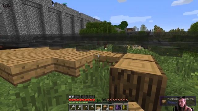 🐺Minecraft [Life in the Woods][Facecam]👑 #598 Eisenbahnbrücke zur Schmiede смотреть онлайн