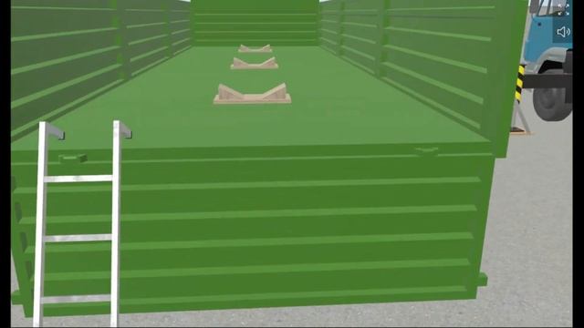 Погрузо-разгрузочные работы. Прохождение тренажера. смотреть онлайн