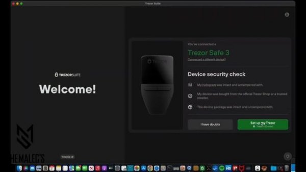 Trezor Safe 3, New Unboxing and Software Interface Tutorial Set Up, Product Links
