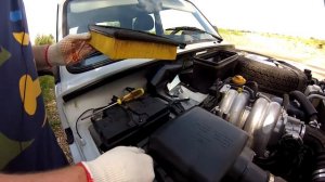 LADA 4x4 Urban (Нива): Замена воздушного фильтра