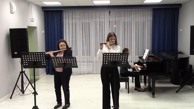 Томазо Альбинони Концерт для двух флейт А-moll 3 часть смотреть онлайн