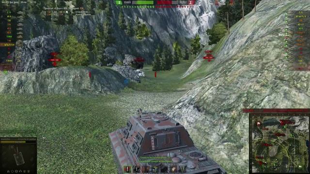 Как играть на Jagdtiger 8,8 cm Pak 43? Первое знакомство. Лучших фармер среди прем. ПТ-САУ смотреть онлайн