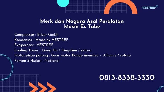 MESIN ES TUBE 5 TON BERKUALITAS, SPESIFIKASI LENGKAP ! смотреть онлайн