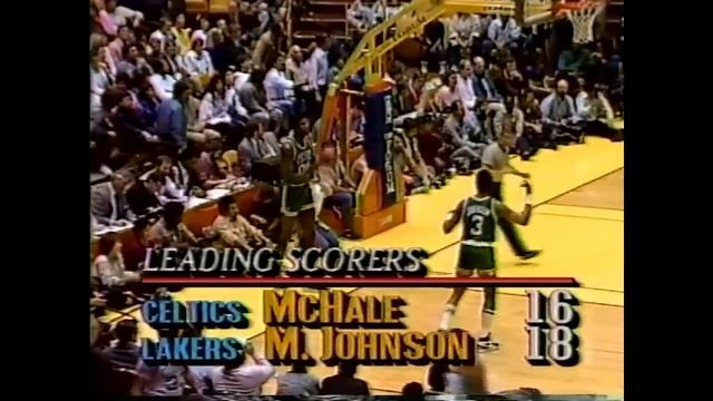 Boston Celtics At LA Lakers - 2/15/1987
