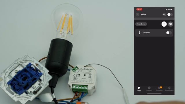 [ZigBee] Unterputz Dimmer mit Philips Hue*💡einrichten смотреть онлайн