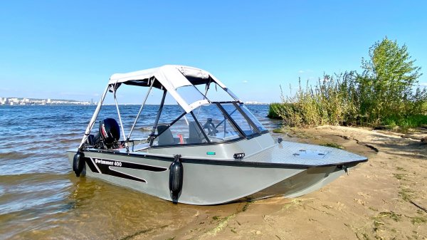 Лодка Swimmer 400 R Мотор  Gladiator PRO