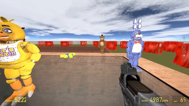 Roblox Noob Tries Scary Fredbear Maze Run! - Fnaf Gmod - Garry's Mod смотреть онлайн