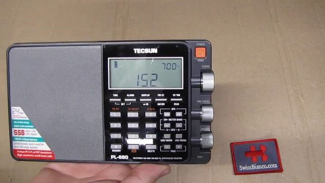 Tecsun Pl 880 - Great Medium Size Radio For Shortwave!