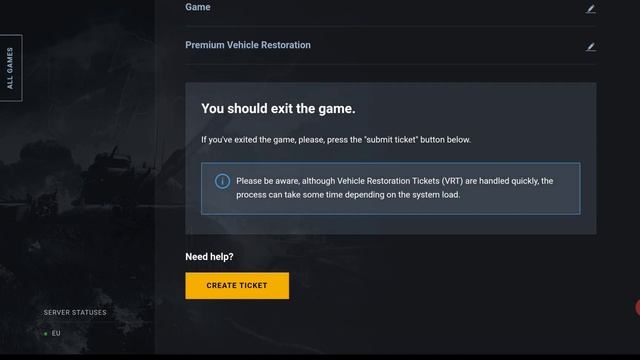 World of tanks Blitz восстановление прем техники смотреть онлайн