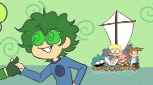 зелёные очки (анимация)