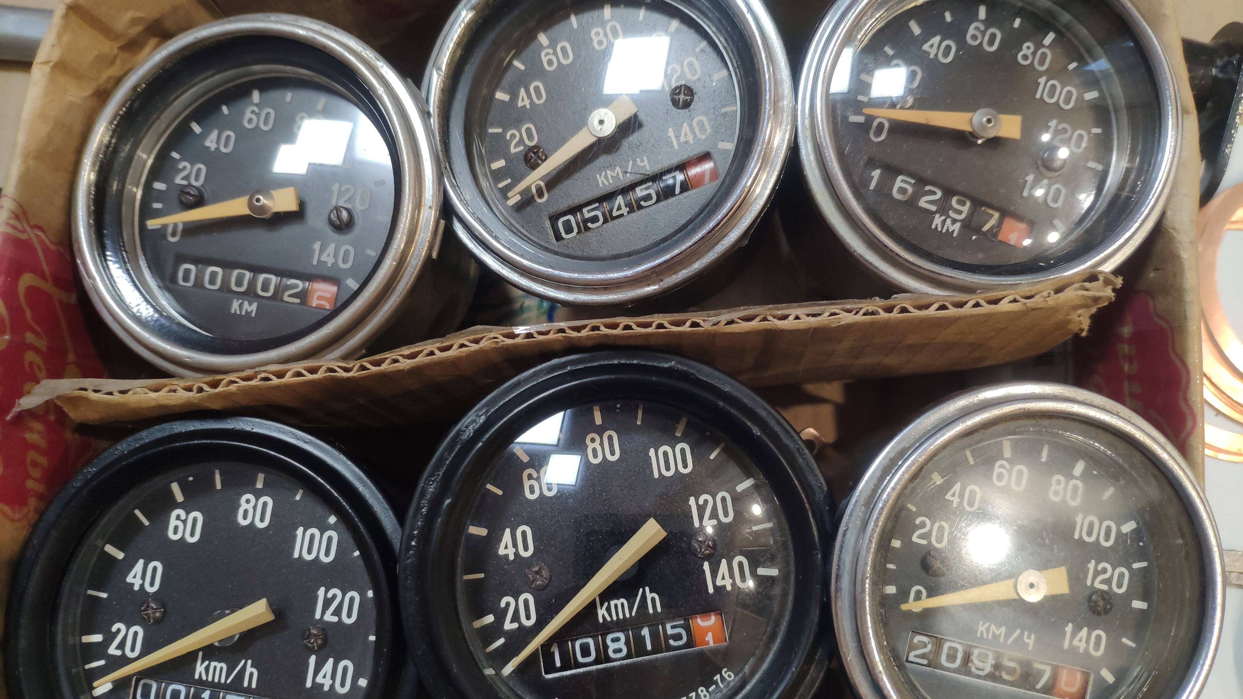 Спидометры для мотоциклов и мотороллеров СССР смотреть онлайн