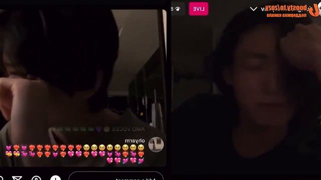 INSTA LIVE JK Tae 01. 02. 2023