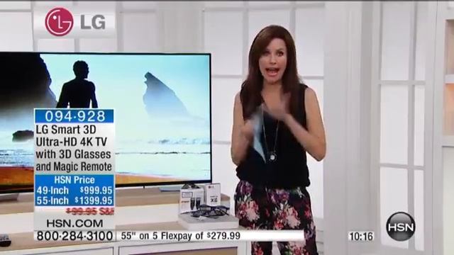 LG 55in Smart 3D UltraHD 4K TV With Magic Remote
