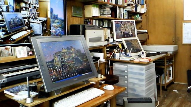 INOUE Naohisa's Atelier (Study room 360ﾟ) 2010 井上直久のアトリエ смотреть онлайн