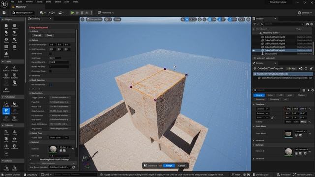 01 - Manual Modelling. BUILDING STRUCTURES in Unreal Engine 5 by UnrealityBites смотреть онлайн