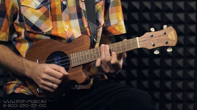 Электроукулеле PIGNOSE PGU-200MH - редкий музыкальный инструмент смотреть онлайн