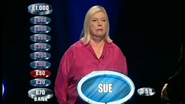 Weakest Link - 20th September 2001