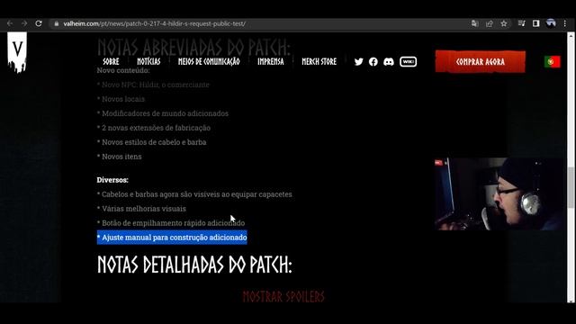 VALHEIM NOVO UPDATE SAIU!!! UPDATE TESTE PÚBLICO CONFIRA AS NOVIDADES AQUI!! смотреть онлайн