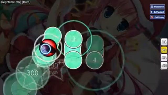 [Osu!] Cascada - Last Christmas (Nightcore Mix) [Hard] смотреть онлайн