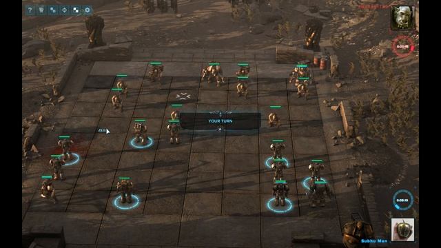 Warhammer 40K Regicide Chess mode, Space Marine Vs Ork - My deserved thrashing смотреть онлайн