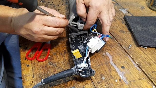 Воздушный фильтр для УПМ Интерскол 180/1300 ЭМ из подручных материалов. смотреть онлайн