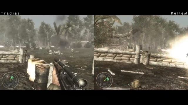 Let's Play Call of Duty: World at War #06 [Coop] [Spitscreen] - Ohne Unterbrechung смотреть онлайн